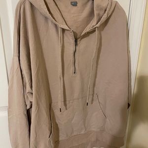 Aerie lightweight taupe/tan sweatshirt in size large